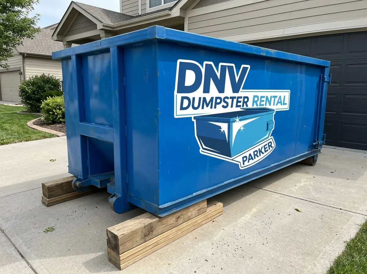 Protecting Your Driveway When a Dumpster Is Delivered in Parker