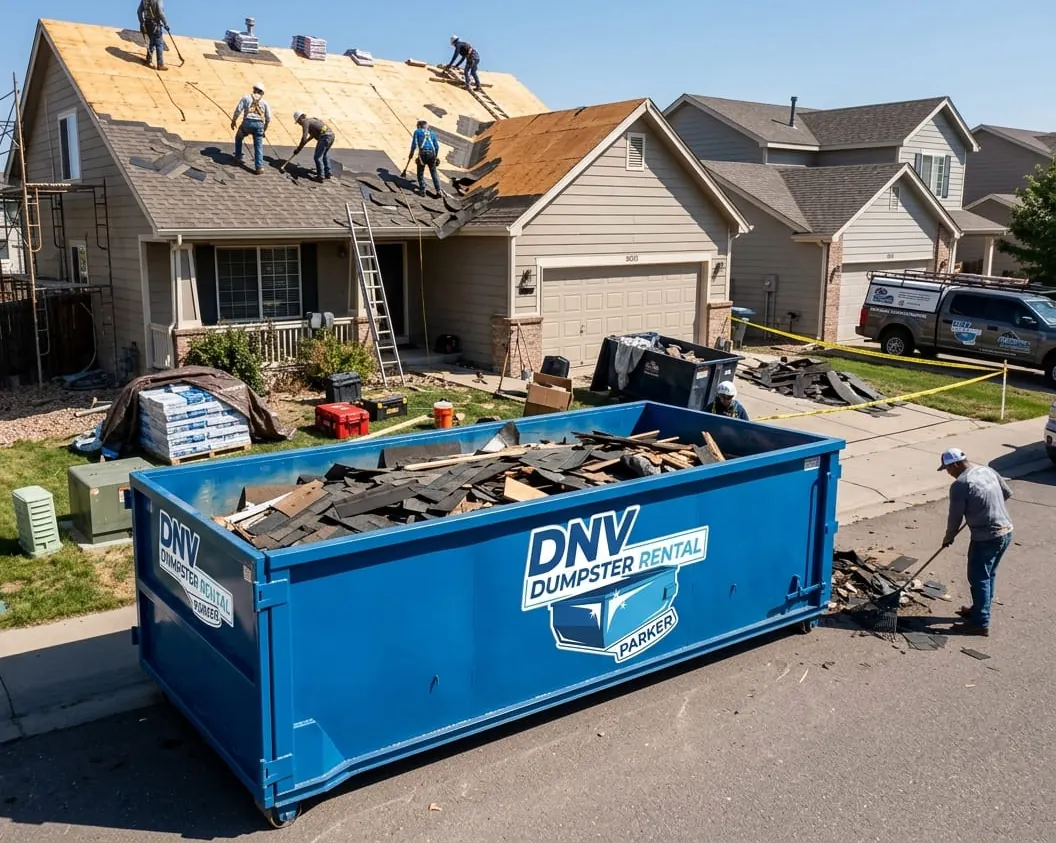 Hail Damage to New Roof in Parker: The Whole Sequence, Start to Finish