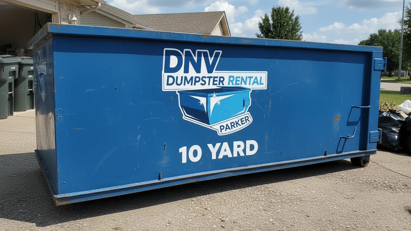 10 Yard Dumpster Rental Parker