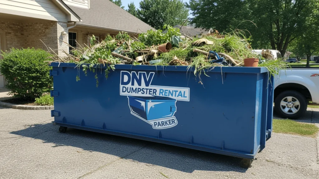 Yard Waste Dumpster Rental Parker